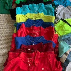 Aeropostale short sleeve collard shirts